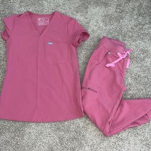 Figs scrubs - breast cancer edition